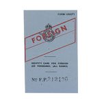 WW2 Foreign RAF ID Card