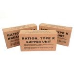 WW2 US K-Ration Ration Box Set