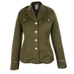 WW2 American Womens Class A WAC Officers Service Jacket - Olive Drab