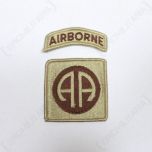82nd Airborne Patch (All Americans) - Desert Thumbnail