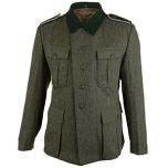WW2 German M36 Field Grey Wool Tunic - Premium