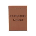 WW2 British AB64 Soldiers Service and Pay Book Set