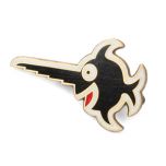 9th Flotilla U-Boat Badge - Black Laughing Swordfish - Small