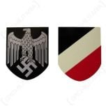 Army Helmet Decal Eagle and Shield