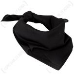 Black Cotton Bandana