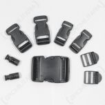 9 Piece Black Buckle Set