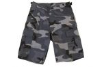 Sky Blue Camo BDU Shorts