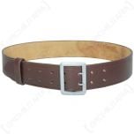 Brown Army Officer Belt with Claw Buckle