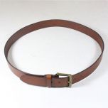 Brown Leather Belt - Thumbnail