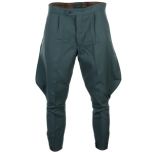 East German Vopo Green Breeches / Jodpurs 