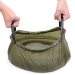 Foldable Camping 10L Wash Bowl - Olive Drab Thumbnail