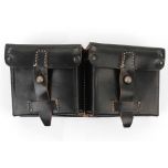 G43 Ammo Pouch - Black Smooth Leather