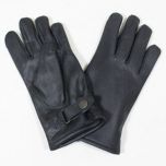 German Army Lined Leather Gloves - Thumbnail