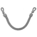 German Officer Cap Cord - Silver - Thumbnail