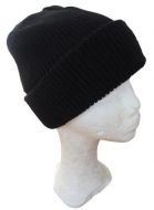 Black Winter Watch Cap