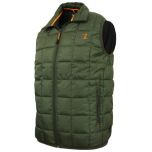 Idaho Hunting Warm Gilet Vest - Olive - Thumbnail