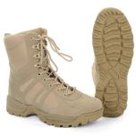 Khaki Combat Boots Thumbnail