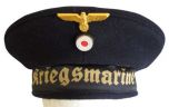 Kriegsmarine EM Navy Blue Cap