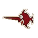 Red Laughing Swordfish 9th Flotilla U-Boat Badge Thumbnail