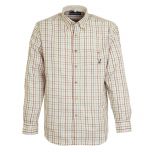 Percussion Checked Shirt - Maroon and Blue