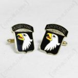 American 101st Airborne Division Cufflinks - Large Type