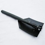 Olive Green Military Style Folding Shovel Thumbnail