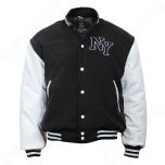 Vintage NY Baseball Jacket - Black 4