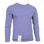 Russian Paratrooper LONG Sleeve Top - LIGHT BLUE Stripes