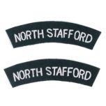 North Stafford Regiment Shoulder Titles Thumbnail