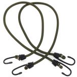 Olive Drab 75 cm Bungees - Pack of 2 Thumbnail
