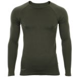 Olive Drab Long-Sleeve Sports T-Shirt