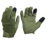 Olive Green Combat Touch Gloves - Thumbnail