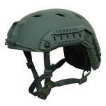 US Paratrooper Helmet with Rail Olive Thumbnail