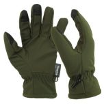 Olive Softshell Gloves - Thumbnail