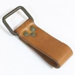 Original Czech Brown Leather Belt Loop - Thumbnail