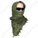 Shemagh Headscarf - Olive Green