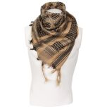 Pineapple Grenade Shemagh Headscarf - Coyote and Black