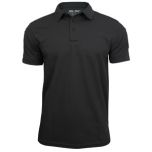 Quickdry Black Polo Shirt - Thumbnail