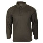 Quickdry Long-Sleeve Polo Shirt - Olive Drab
