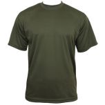 Quickdry Olive Green T-Shirt - Thumbnail