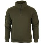 Ranger Green Sweatshirt with Zipper