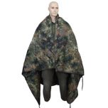 Rip Stop Poncho Liner - Flecktarn Camo - Thumbnail