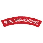 Royal Warwickshire Shoulder Titles Thumbnail