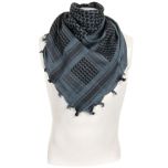 Shemagh Headscarf - Grey/Blue and Black