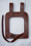 Straight Shovel Cover with Open Back (brown)