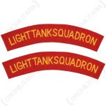 Light Tank Squadron Shoulder Titles