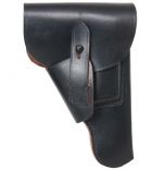 Black Leather Walther PP Holster Soft Shell Holster