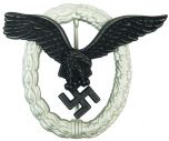 WW2 German Metal Luftwaffe Pilot Badge