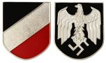 WW2 German Army Pith Helmet Decals