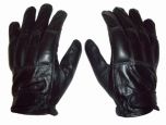Black Leather Defender Gloves